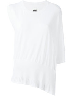 asymmetric loose fit top Mm6 Maison Margiela