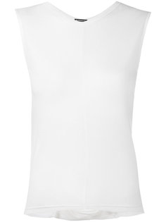 прозрачный топ с вырезом на спине Ann Demeulemeester