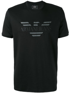 футболка с принтом-логотипом Armani Jeans