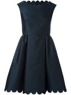 платье с фестонами Red Valentino