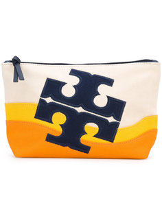 клатч Beach с логотипом Tory Burch