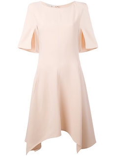 платье с асимметричным расклешенным подолом Stella McCartney