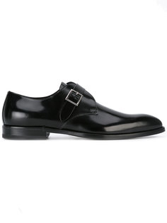броги с пряжками Saint Laurent