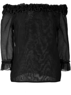 блузка с открытыми плечами  Blumarine