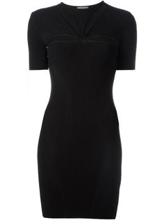 платье с прорезными деталями Alexander McQueen