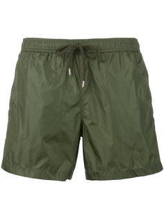 logo plaque swimming trunks Moncler