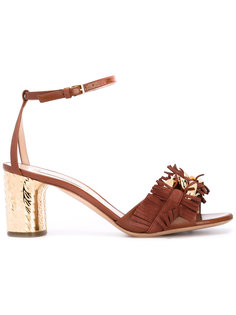 metallic details sandals Casadei