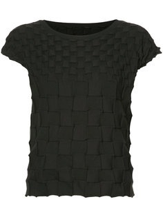 Pierrot Knit blouse Pleats Please By Issey Miyake