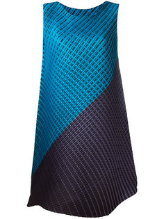 платье с асимметричной вставкой Pleats Please By Issey Miyake