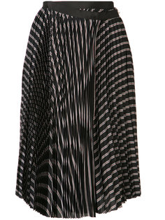 pleated wrap skirt Sacai