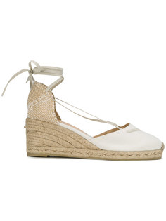 tie ankle wedge espadrilles  Castañer