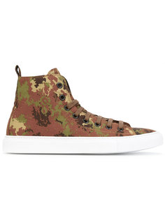 Basquettes camo hi-top sneakers Dsquared2