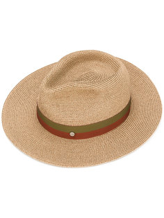 шляпа с двухцветной лентой Maison Michel