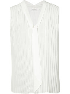 pleated sleeveless top Frame Denim