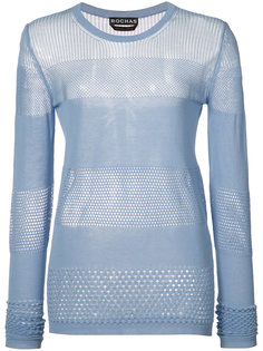 panelled knit top Rochas