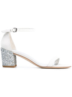 glitter heel sandals Stuart Weitzman