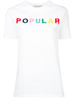 футболка с принтом popular  Être Cécile