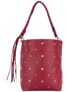 сумка с заклепками в форме звезд Red Valentino