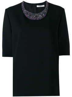 bead-embellished blouse Lanvin