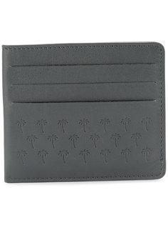 palm tress embossed cardholder Tomas Maier