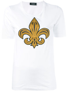 embroidered T-shirt Dsquared2