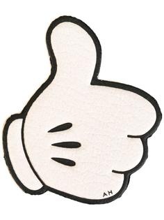 наклейка "thumbs up"  Anya Hindmarch