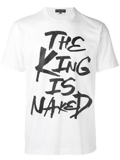 The King T-shirt Comme Des Garçons Homme Plus