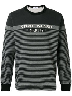 полосатая толстовка Stone Island