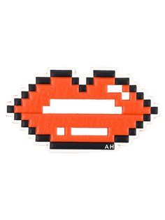 стикер в виде губ Anya Hindmarch