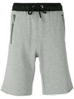 спортивные шорты с карманами на молнии Diesel