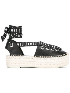 эспадрильи с люверсами McQ Alexander McQueen