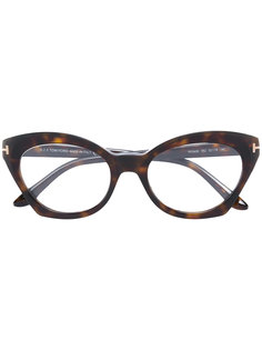 cateye acetate glasses Tom Ford Eyewear