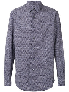 рубашка с геометрическим принтом  Ermenegildo Zegna