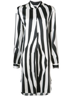 полосатое платье-туника Ann Demeulemeester