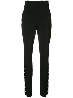 high waist metal ball hem trousers David Koma