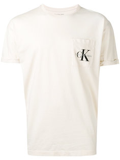 футболка с логотипом на кармане Calvin Klein Jeans