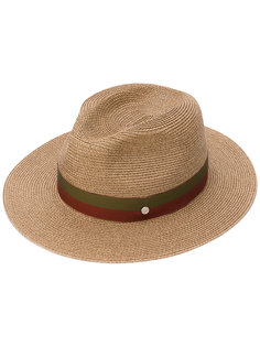 ribbon woven hat Maison Michel