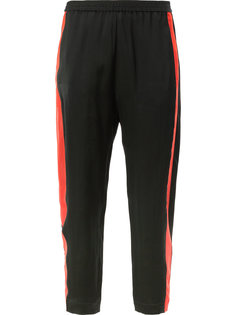 contrast side stripe cropped trousers Ilaria Nistri