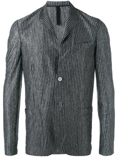 patch pockets striped blazer Harris Wharf London