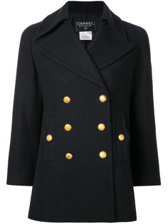 пальто с укороченными рукавами Chanel Vintage