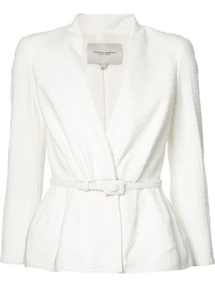 textured canvas jacket Carolina Herrera