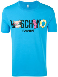 футболка с логотипом Moshino Swim Moschino