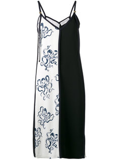 octopus print slip dress Victoria Victoria Beckham
