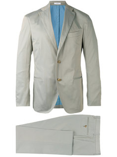 stitched detail suit Boglioli