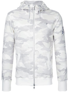 camouflage zip-up sweatshirt Loveless