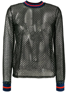 sequin mesh top Zoe Karssen