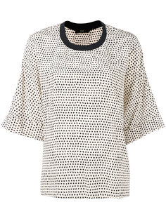 star print blouse Steffen Schraut
