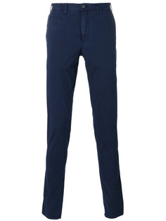 брюки-чинос с эффектом потертости Pt01