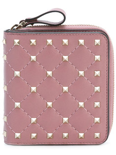 Valentino Garavani compact Rockstud Spike wallet Valentino