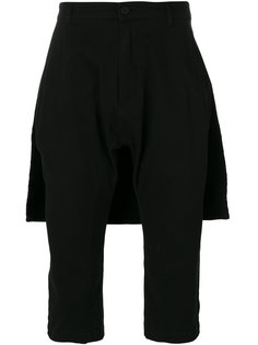 укороченные брюки с молнией сзади Helmut Lang